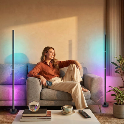 Smart RGB Corner Lamp with App Control
